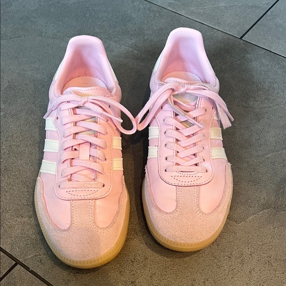 Adidas youth size 6 Pink Sambas in original box - Picture 10 of 15